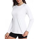 Boladeci Women's Sun Shirts UPF 50+ UV Protection Rash Guard Long Sleeve Swim Shirts Quick Dry Lightweight Workout Tops