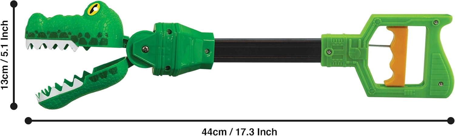 Pincher Pals, Crocodile Grabber Toy from Deluxebase, Jumbo 42cm Claw, Fun Handheld Sensory Animal Grabber - Image 4