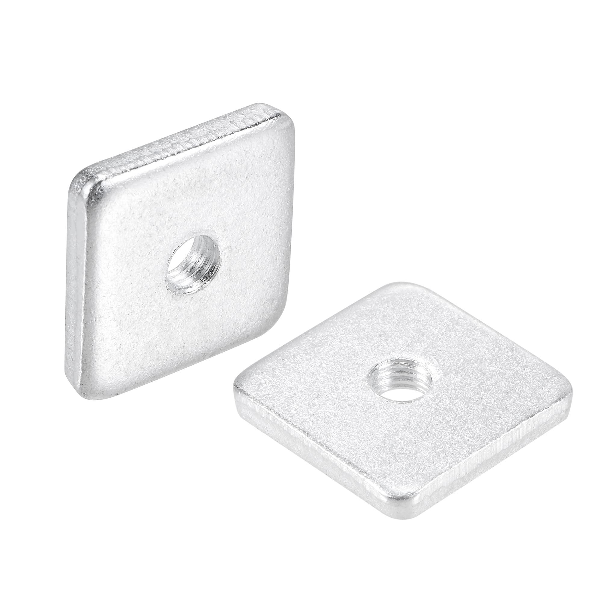 sourcing map Square Nuts, M8x30mmx5mm Zinc-Plated Metric Coarse Thread Assortment Kit, 10 Pcs