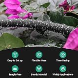 TLGREEN 50M Drip Hose Set 1/2" Porous Leaky Pipe for Garden Beds Greenhouse view 7