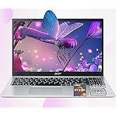 acer Aspire 3 Premium Laptop with Backlit Keyboard | AMD Ryzen 5 7530U CPU | 15.6 FHD IPS Display | 16GB RAM | 256GB PCIe SSD | Type-C | Wi-Fi 6 | Sleek & Portable | Windows 11 Pro