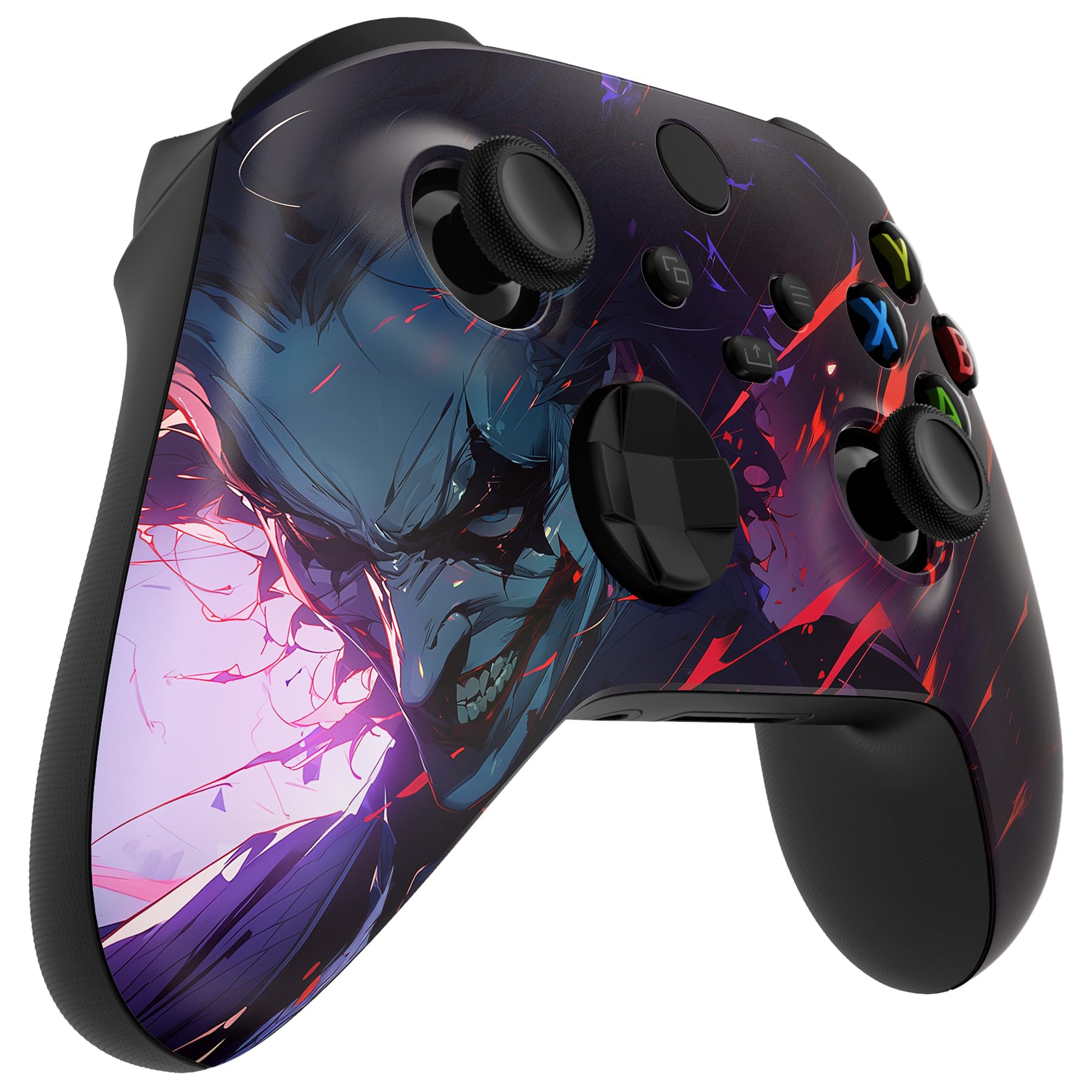 eXtremeRate Replacement Shell for Xbox Series X|S Controller, Unleash Your Style - I'm Always Smiling Custom Skin Front Housing Faceplate for Xbox Core Controller Wireless