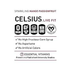 CELSIUS Sparkling Mango Passionfruit, Functional