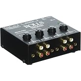 Rolls MX44 Pro 4-Channel Stereo RCA &amp; 1/8" Mixer