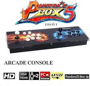 MEANS Pandora Box 5 última versión Arcade Game Console 1314 ...
