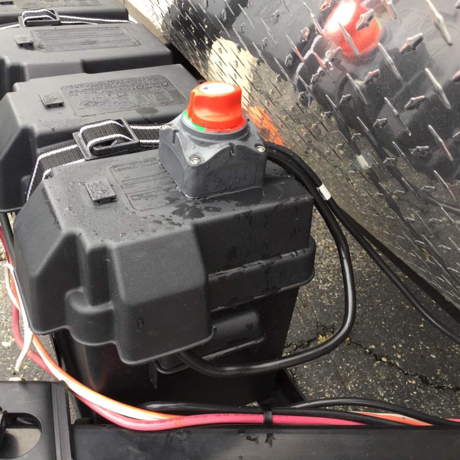 Nilight 1-2-Both-Off Battery Switch, 12V-48V Battery Disconnect Master Cutoff Switch for Marine Boat Car RV ATV UTV Vehicle, Waterproof Heavy Duty Battery Isolator Switch, 2 Years Warranty (90108A): Industrial & Scientific