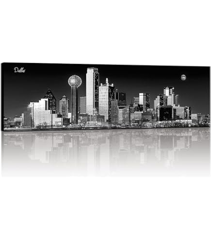 Poster Atlanta Skyline 8x12 Pollici: Panorama Urbano Su Carta Fotografica