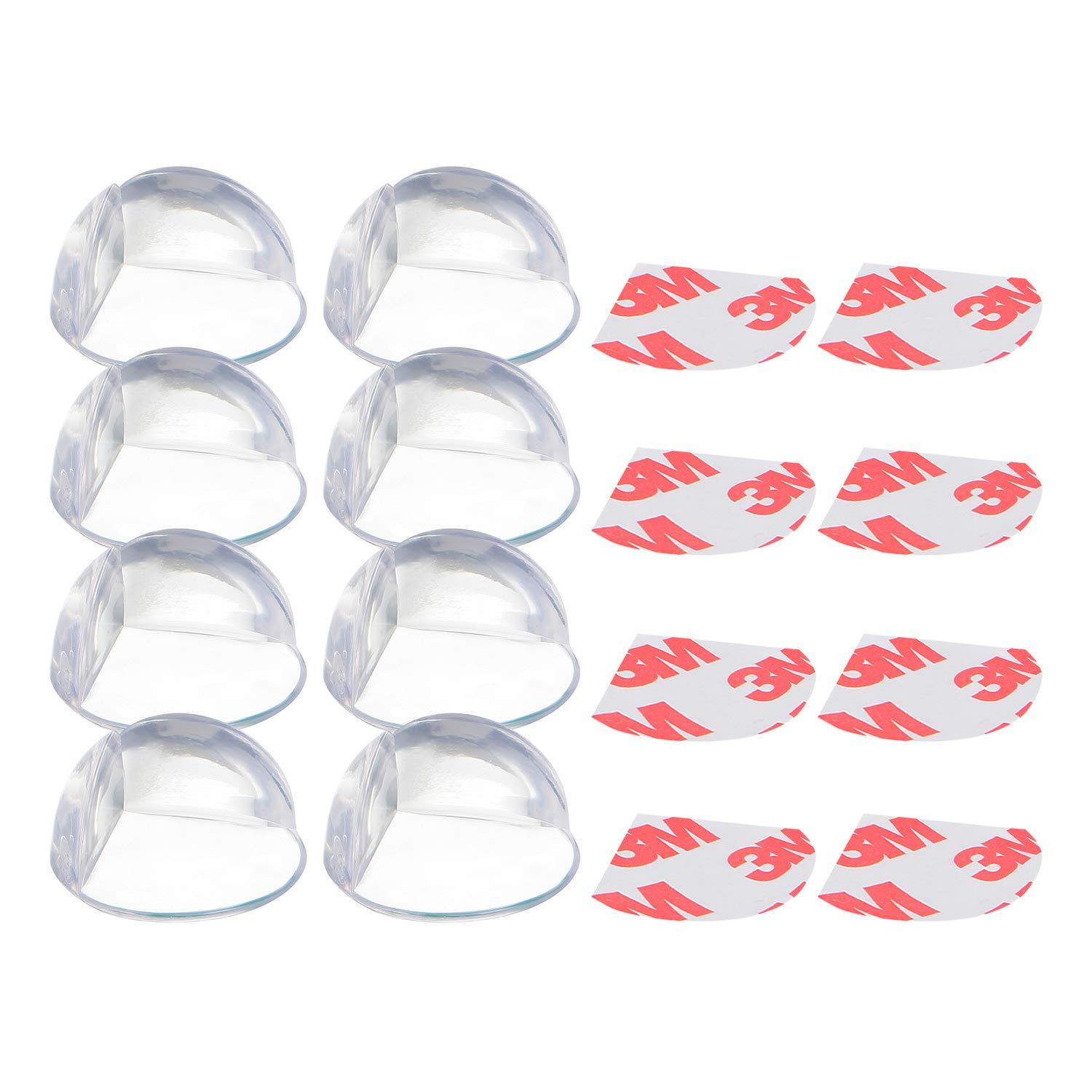 HauckCorner Me 2 Safety Protectors Guards, Clear, 618455, 8 Pieces