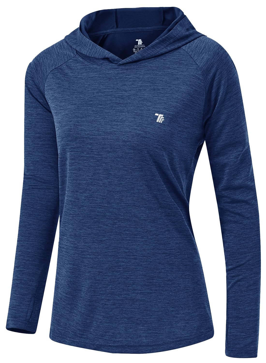 TBMPOY Womens UPF 50+ Sun Protection Hoodie Shirt