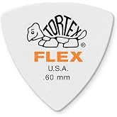 Jim Dunlop Tortex&reg; Flex&trade; Triangle Pick .60MM - 6 Pack