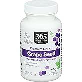 Whole Foods Market, Grapeseed Extract 100mg, 120 CT