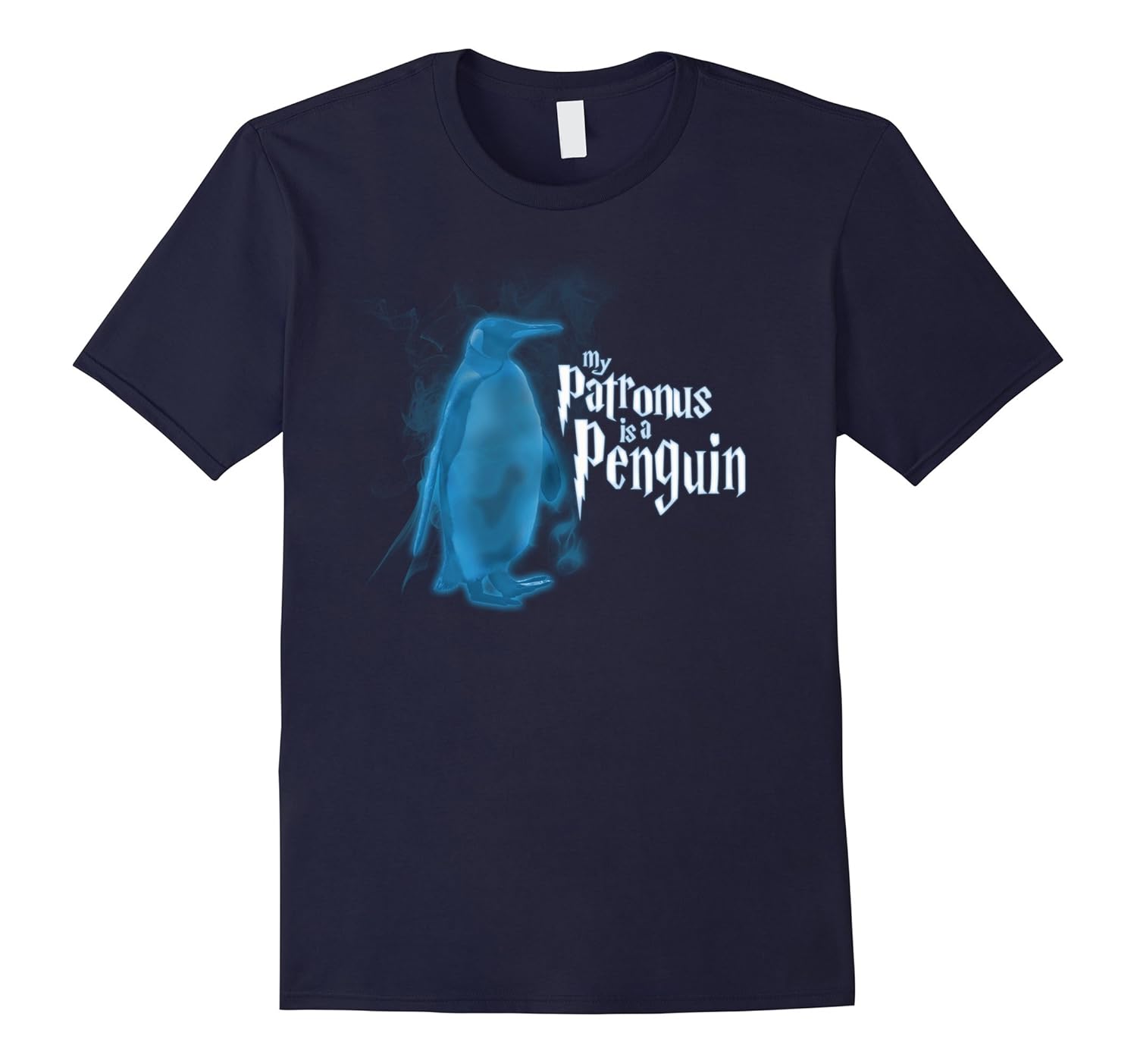 My Patronus is a Penguin Halloween Costume T-Shirt-ANZ