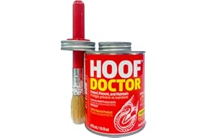 Hoof Doctor Oil - White Line | Thrush | Abscesses | Quarter Crack | Seedy Toe | Corns and Sole Bruises - 100% All-Natural Hoo