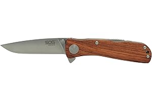 SOG Twitch II Drop Point 2.65in Everyday Carry Portable Compact Well-Rounded Camping Pocket Folding Knife | AUS-8 Steel Blade