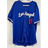 Roki Sasaki Alternate Blue Los Angeles Jersey Men's Large Jersey