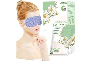 Steam Eye Mask,21PACKS Self Heated Eye Mask,Disposable Soothing Eyes Moisturizing Heat Eye Mask Warm and Comfy for Migraines 
