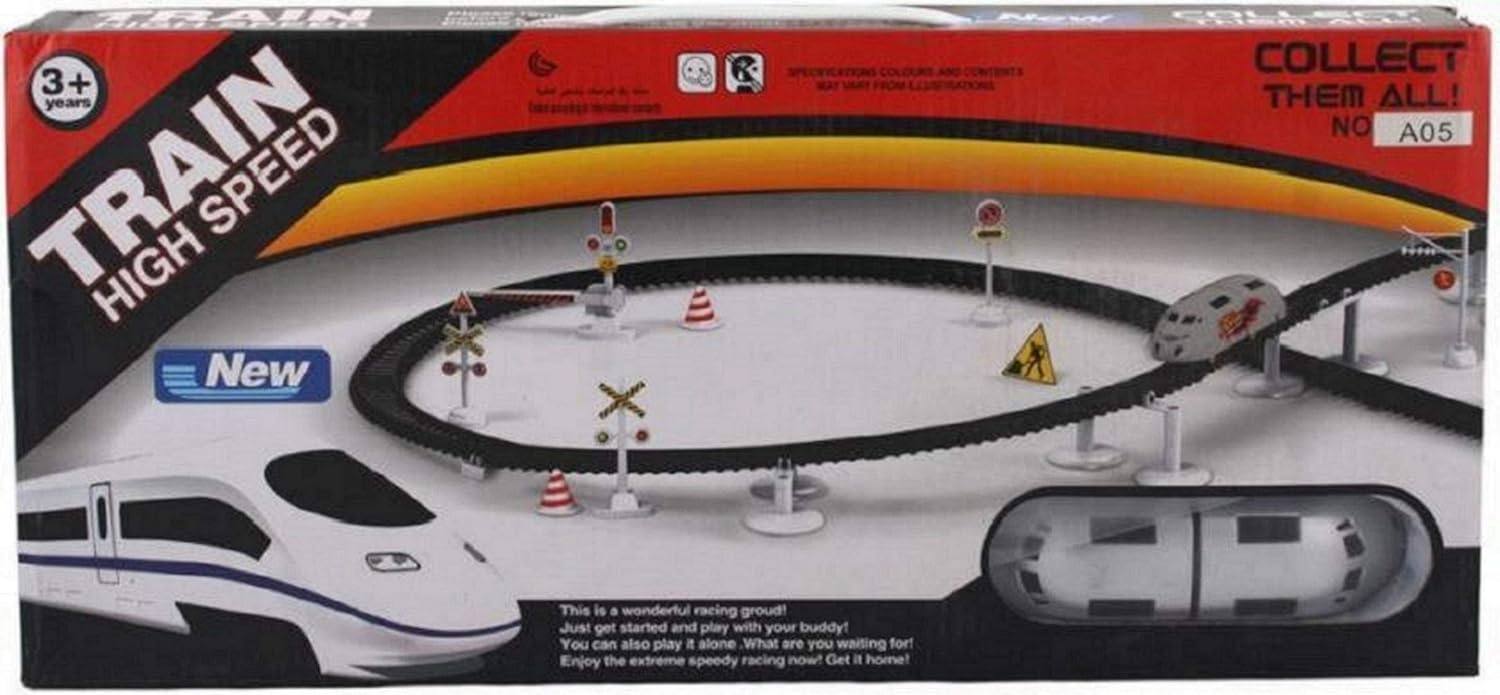 high speed toy train set