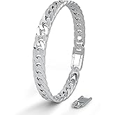 SERASAR | Premium Stainless Steel Bracelet for Men | 316L Surgical Steel | Waterproof | Secure Clasp | Three Colors | Includes Jewelry Box