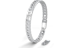 SERASAR | Premium Stainless Steel Bracelet for Men | 316L Surgical Steel | Waterproof | Secure Clasp | Three Colors | Includes Jewelry Box