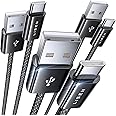 LISEN USBC to USB [3-Pack, 3.3ft] 3.2A C Chargers 16 X Fast Charging for iPhone 16 15 Charger Cord Compatible with iPhone 16 15 Pro Max Charger, Google Pixel 7, Galaxy S24 S23 Note 20 10 9 USB C Cable