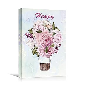 SIGNWIN Canvas Wall Art Nursery Magical Brown and...