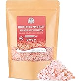52USA Himalayan Salt Coarse 1 lb (453g), Pink Himalayan Salt, Sea Salt for Grinder Refill, Kosher, Pure Crystal Salt