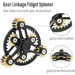 FREELOVE Gear Fidget Spinner for Adults, Mini Tiny