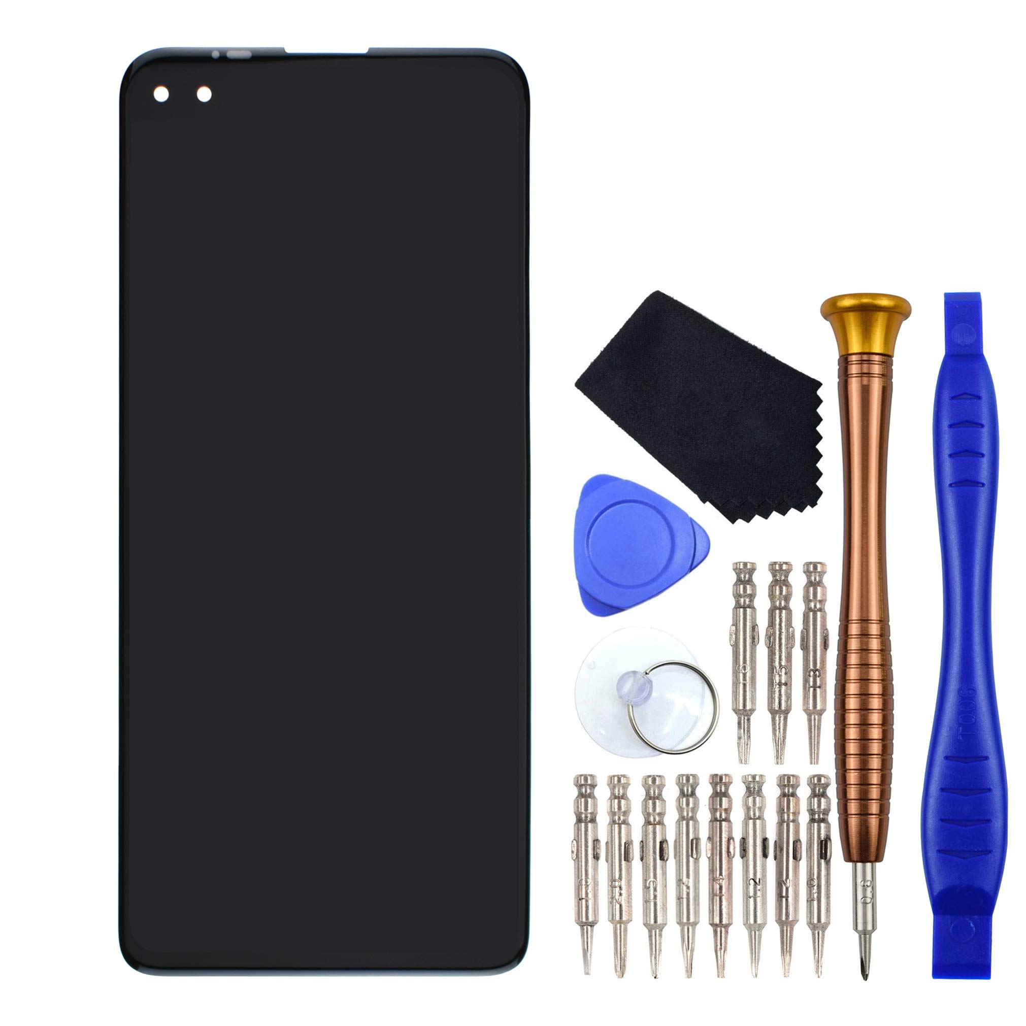 LCD Display Touch Digitizer Screen replacement for Motorola Moto G 5G Plus XT2075 XT2075-2 XT2075-3 Black