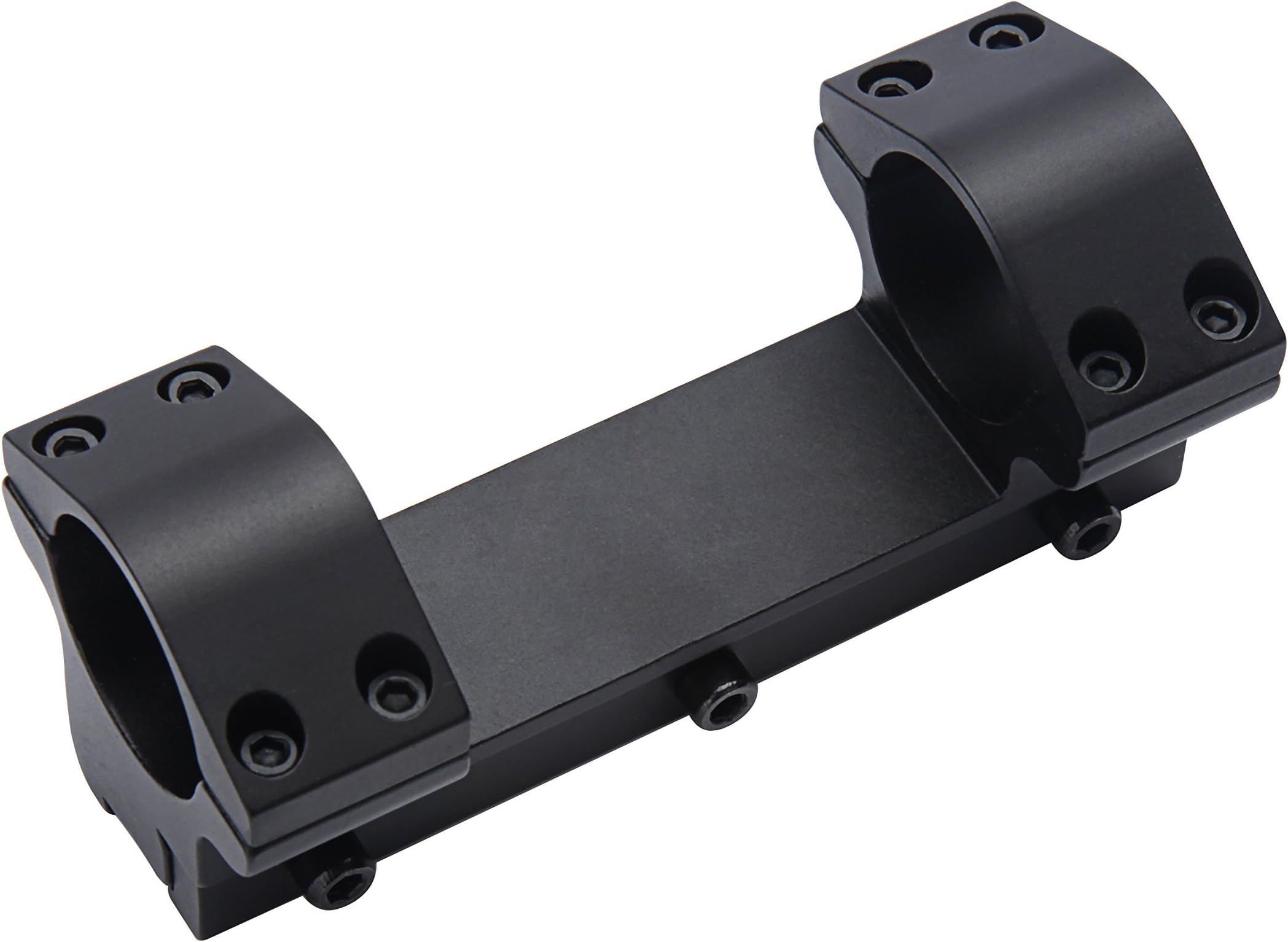 Twod Scope Mount Ring with Stop Pin Medium Profile,1-Inch, Black