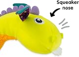 LAMAZE Flip Flap Dragon Clip On Pram Baby Toy 0-6 Months Sensory view 5
