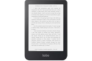 Kobo Clara 2E, 16GB e-reader with Glare-Free 6'' HD Touchscreen, ComfortLight PRO, Deep Ocean Blue, Waterproof, Bluetooth, WiFi, 3 Weeks Battery Life