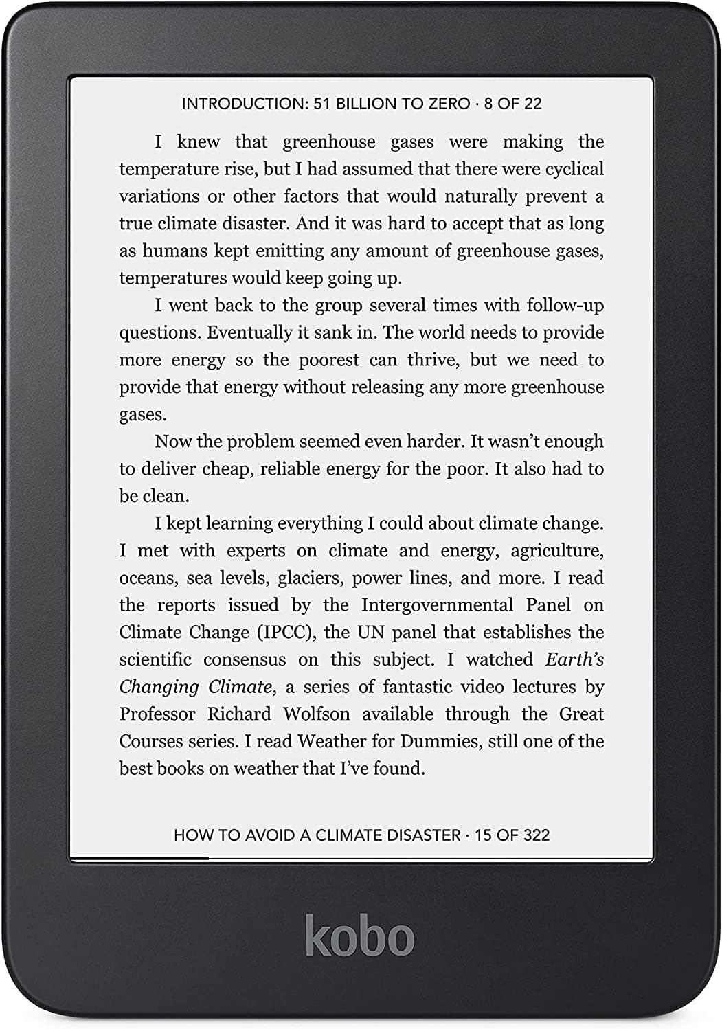 Kobo Clara 2E | eReader | Glare-Free 6” HD Touchscreen | ComfortLight PRO Blue Light Reduction | Adjustable Brightness | WiFi | 16GB of Storage | Carta E Ink Technology | Waterproof