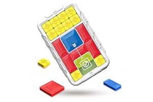 JRD&BS WINL Super Slide Brain Games for All Age Boy Toys Girls Gifts 500+ Leveled Up Challenge Brain Teaser Puzzles Toys for Kids Interactive Handheld Game Toys Birthday Gifts for Kids Toys (White)