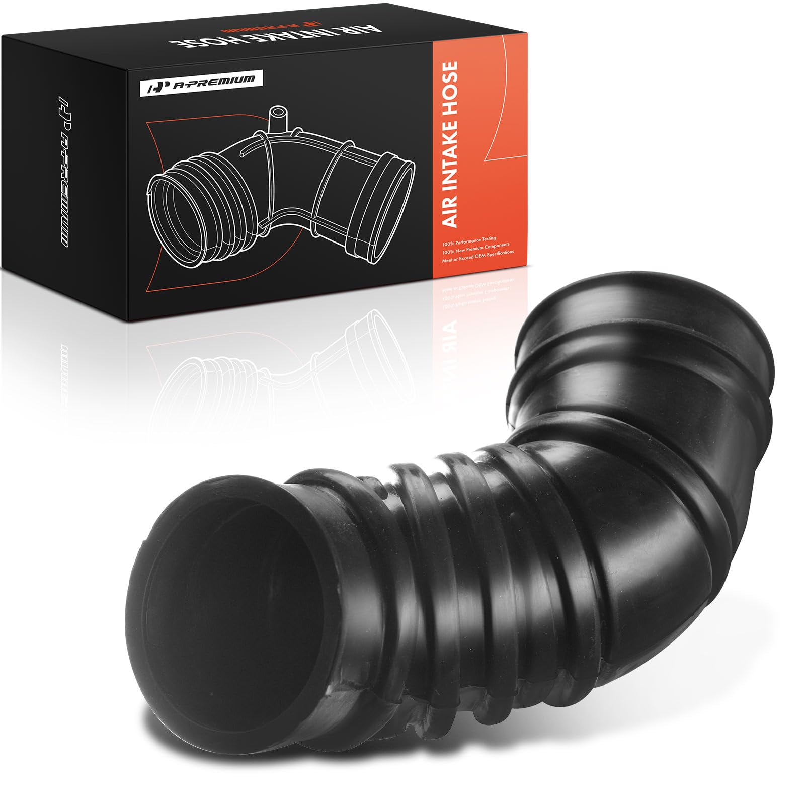 Photo 1 of A-Premium Engine Air Intake Hose Tube [fits DOHC, 4Cyl 2.4L, 22REC] Compatible with Toyota 4Runner 1985-1988 Sport Utility 2-Door, Pickup 1984-1988 Cab & Chassis Pickup, 2-Door, Replace# 2223135011