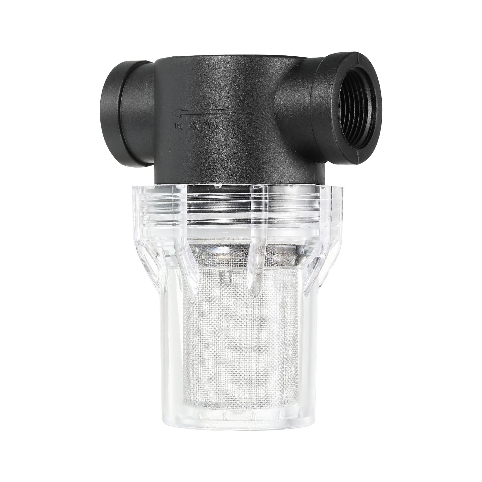 PATIKIL 3/4 Inch Water Pump Strainer Filter, Pipe Water Pump Strainer with 40 Mesh Stainless Steel Filter Screen for Irrigation Garden