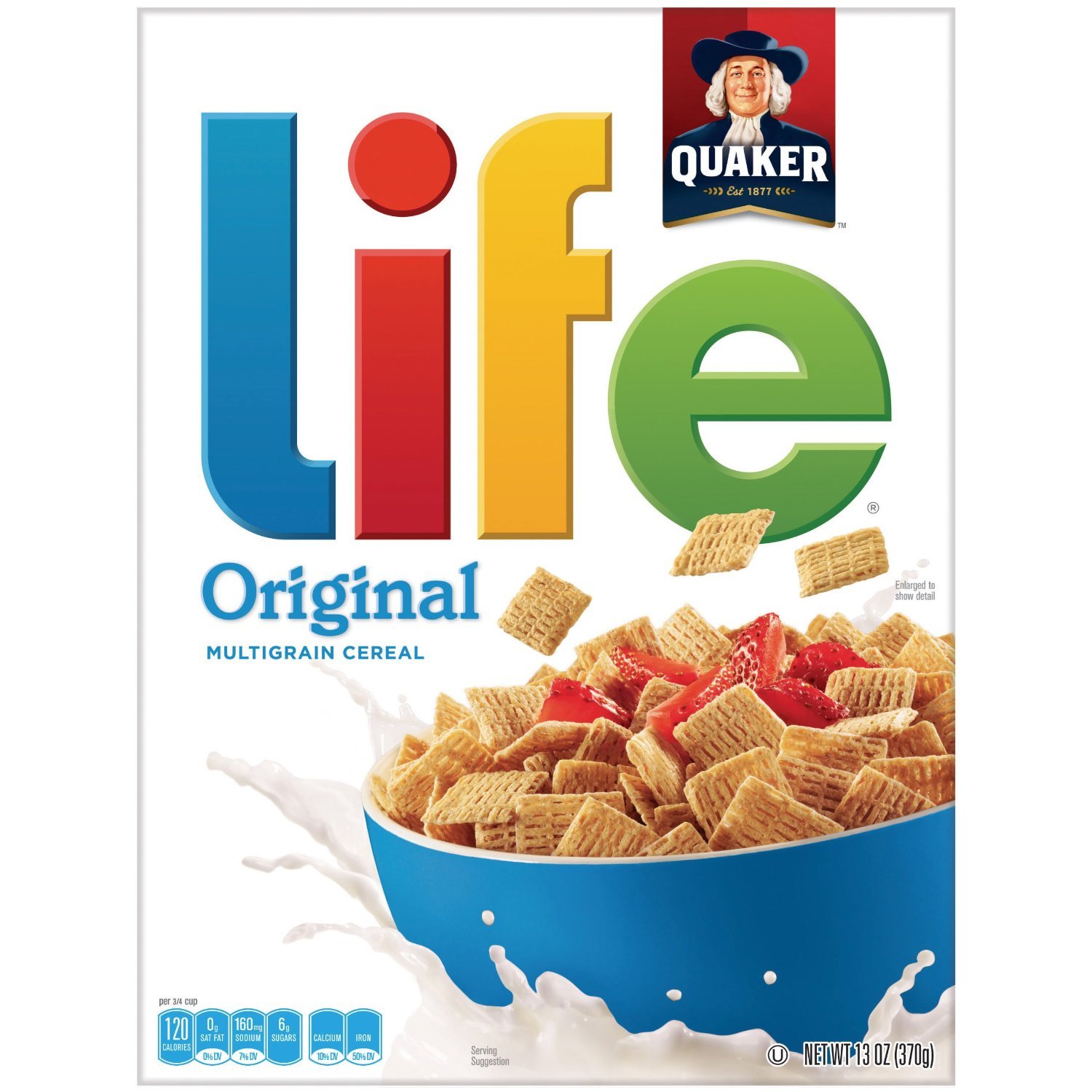 Quaker Life Original Cereal American Cereal 13oz 370g Amazon.co.uk