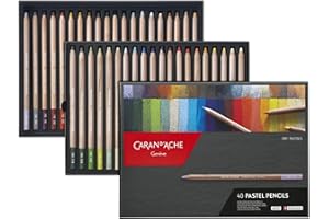 Caran D'ache Set of 40 Pastel Pencils (788.340)