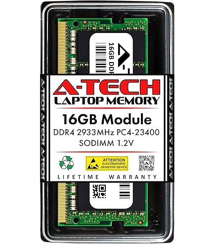 A-Tech 8GB DDR4 2933MHz PC4-23400 (PC4-2933Y) CL21 UDIMM 1.2V Non
