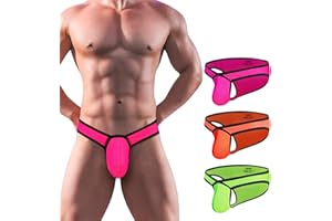Meshal Men's Cotton Low Rise Briefs Soft Breathable Bulge Pouch Sexy Underwear