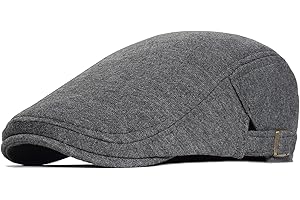 SAKTHIVEL Mens Newsboy Cap Cotton Flat Cap Gatsby Beret Hat Men Hunting Cabbie Driving Cap Ivy Irish Paperboy Hats