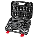 LLNEDL 1/4 Inch Drive Impact Socket Set, 83Pcs