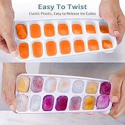 ARTLEO Ice Cube Trays with Lid and Bin, Upgrade