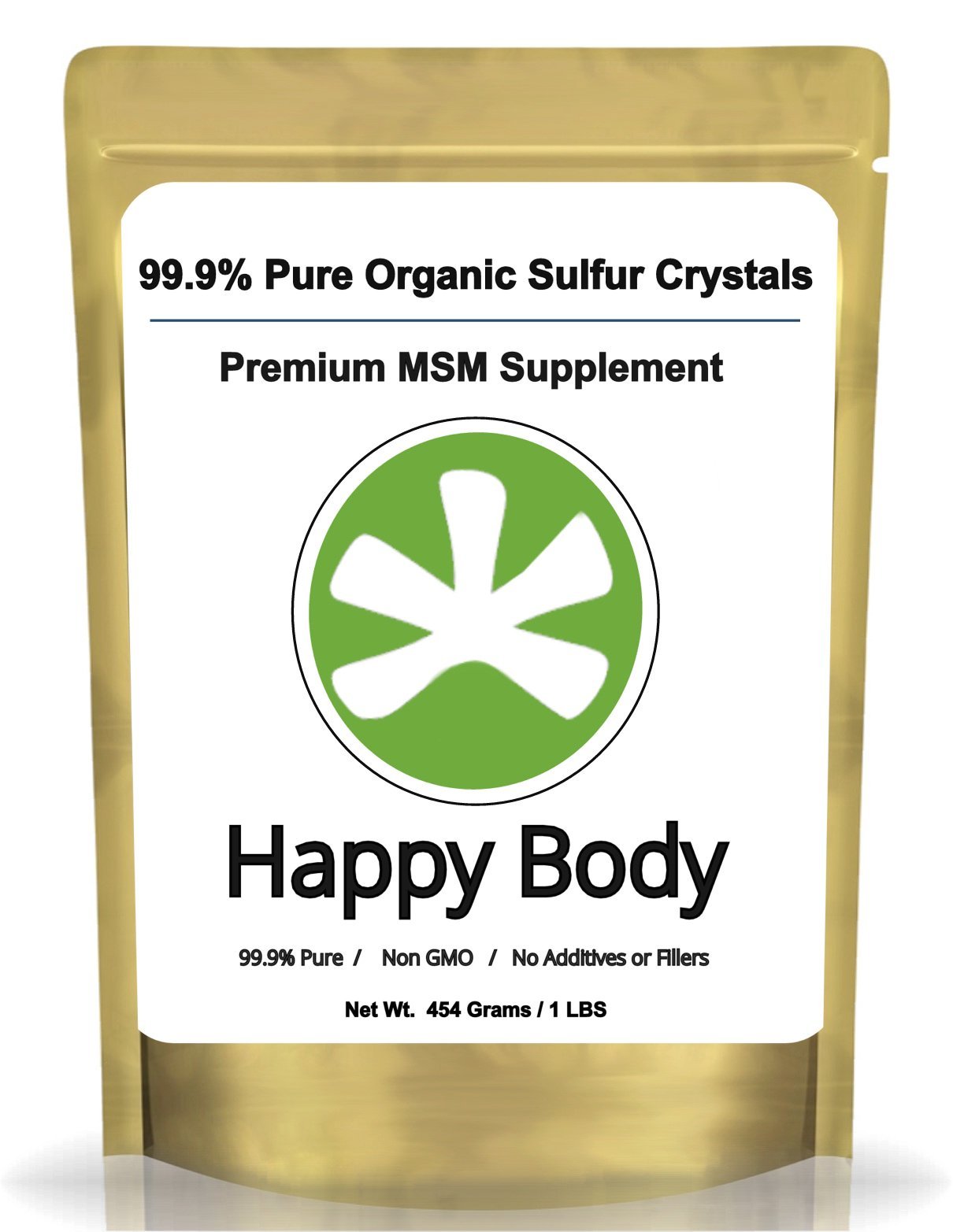 Organic Sulfur Crystals, 99 Pure MSM Crystals, Premium MSM Supplement