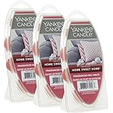 Yankee Candle Scented Wax Melts, Home Sweet Home, 18 Scent Cubes | Room-Filling Fragrance, Odor-Eliminating Wax Cubes, 3 Packs of 6 Cubes (18 Total), Home D&eacute;cor &amp; Gift Choice