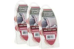 Yankee Candle Home Sweet Home Wax Melts 6 Count (Pack of 3) Ideal for Use in All Wax Warmers Perfect for DIY Candle Making