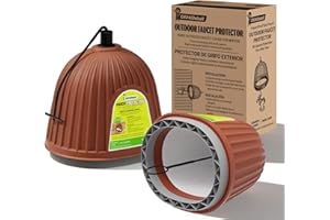 CH24GLOBALL 2 Pack Multi Layer Plastic Outdoor Faucet Cover for Winter, Insulated Spigot Cover with Soft Rubber Air Chamber, Hose Bib Cover Lasts Up to 5 times longer Service Life, L7 inches W5.8 inches H7 inches