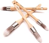 Cottam Synthetic Sash Brush Set 4pc Round Head Paint Trim Windows Doors Oil view 1