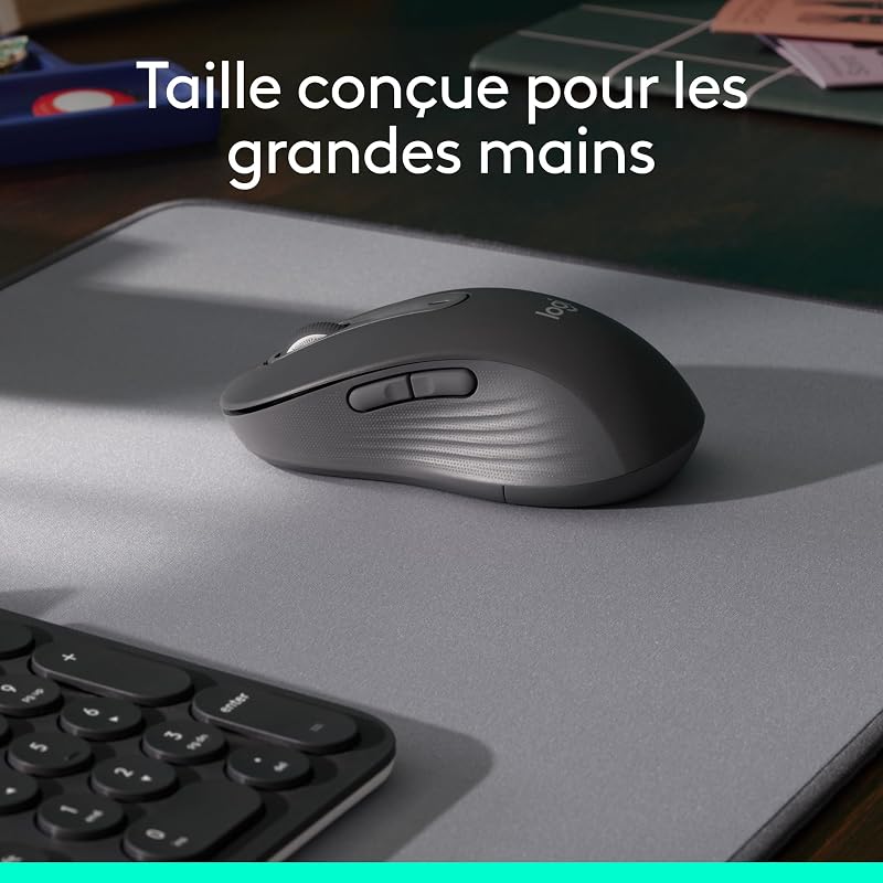 Signature M650 L Souris Sans Fil Grande Taille