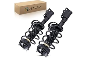 Readair Front Pair Complete Struts Shock Absorber fit for 2011-2014 Chrysler 200, 2007-2010 Sebring; 2008-2014 Dodge Avenger; 271131 271130 Left/Right Struts with Coil Spring Assemblies