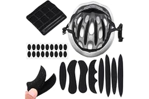 Bike Helmet Padding Kits, 27pcs Universal Bicycle Replacement Sponge Pads Padding, Bicycle Replacement Universal Foam Pads Se